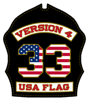 Helmet Shield Version 4 - USA Flag