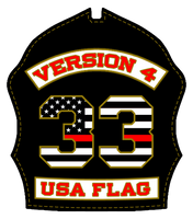 Helmet Shield Version 4 - USA Flag