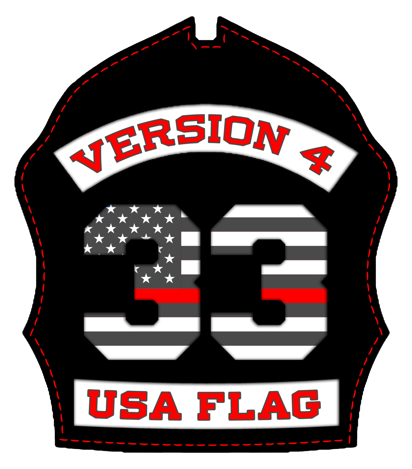 Helmet Shield Version 4 - USA Flag