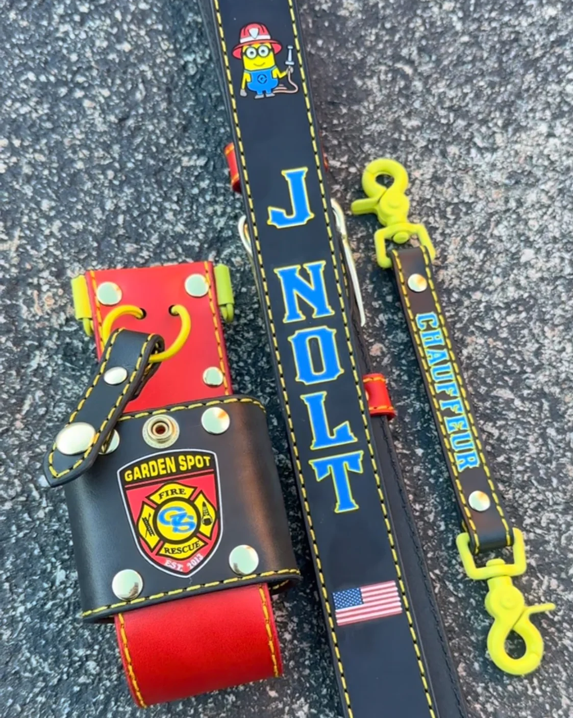 Fitted Radio Strap and Holster Full Set